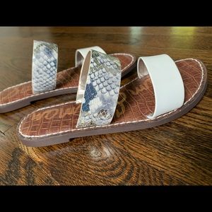 Sam Edelman leather slide sandal